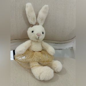 Retired Jellycat Glistening Belle Bunny Small Collector Piece NWOT